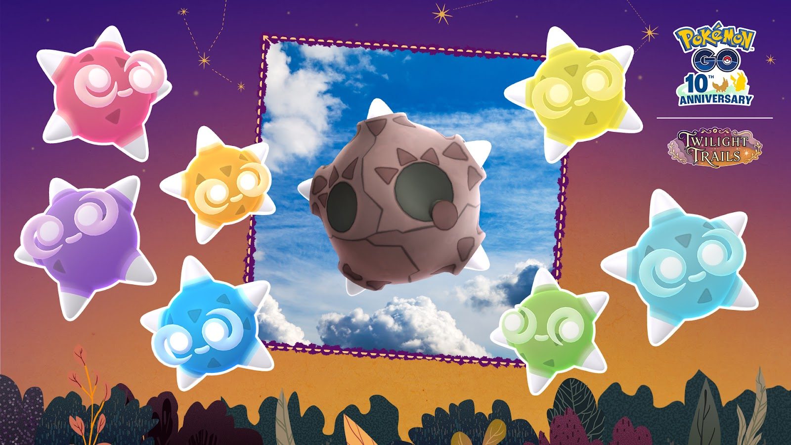 Minior Showers: Leonids official Pokémon GO graphic
