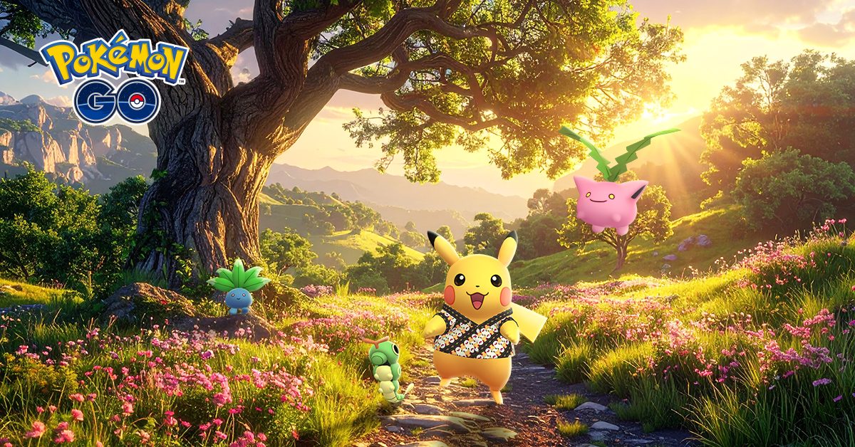 Patterns of the Wild official Pokémon GO graphic